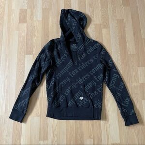 Fox Girls Black Hoodie